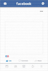 FB Selfie Frame - 115cm x 80cm